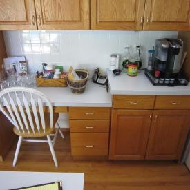 Spokane Valley Kitchen Desk Before 2